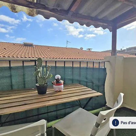 Gregbnb - Rooftop 27m2 - Terrasse 14m2 - Climatise - 5e Etage Sans Ascenseur Toulon