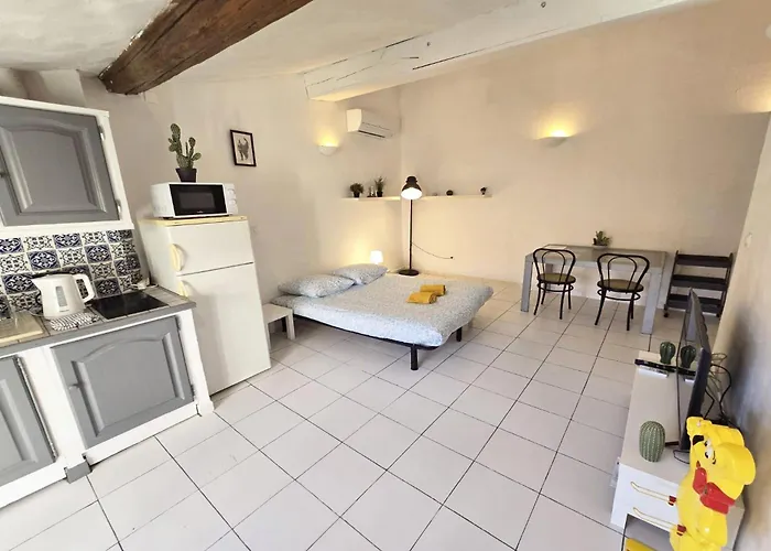 Apartament Gregbnb - Rooftop 27m2 - Terrasse 14m2 - Climatise - 5e Etage Sans Ascenseur